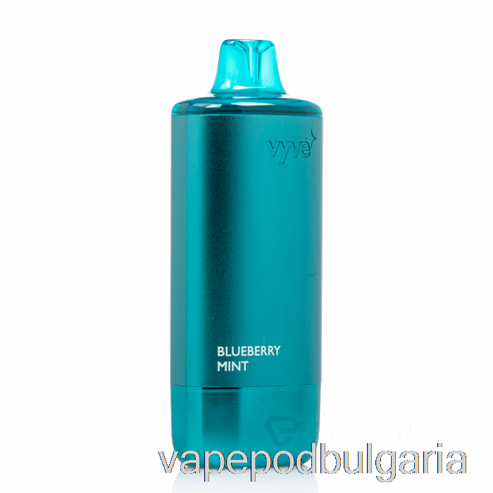 Vape Bulgaria Vyve 10000 еднократна боровинка мента